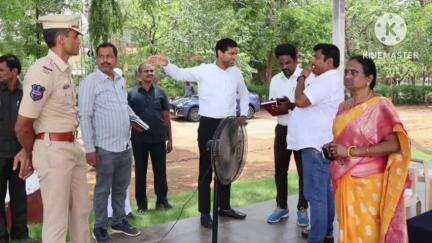 ఖమ్మం అర్బన్: రాష్ట్ర అవతరణ వేడుకలు అట్టహాసంగా నిర్వహించేలా ఘనంగా ఏర్పాట్లు జిల్లా కలెక్టర్ ముజమ్మిల్ ఖాన్