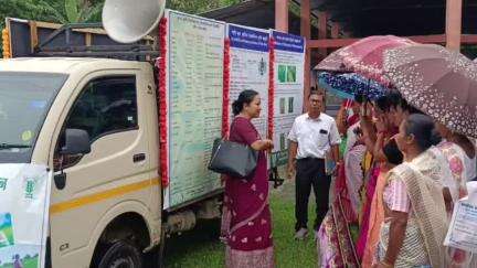 সোণাৰি: জিলা কৃষি বিভাগৰ উদ্যোগত দিচাংপানী আৰু ডবা গাঁও পঞ্চায়তত অনুষ্ঠিত হ'ল বিকশিত কৃষি সংকল্প অভিযান শীৰ্ষক অনুষ্ঠান