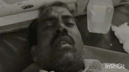 పరిగి: పరిగి కోర్టు చౌరస్తా సమీపంలో ద్విచక్ర వాహనాన్ని ఢీ కొట్టిన ఆర్టీసీ బస్సు, వ్యక్తికి గాయాలు