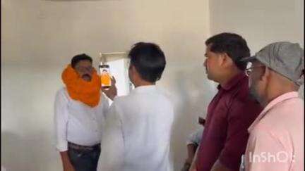 नारायणपुर: जुम्मन मोड़ पर हुआ स्वागत समारोह का आयोजन