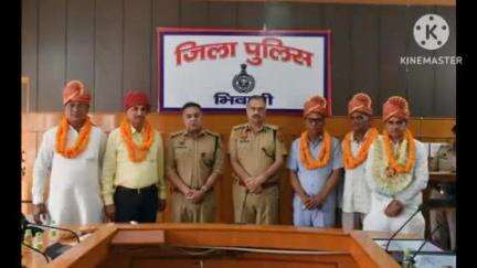 भिवानी: भिवानी में पुलिस के पांच अधिकारी सेवानिवृत्त, पुलिस अधीक्षक कार्यालय में हुआ कार्यक्रम, एसपी रहे मौजूद