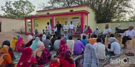 गोहपारु: जनपद पंचायत गोहपारु के देवदहा गांव में विकसित कृषि संकल्प अभियान, किसानों को दी गई जानकारी