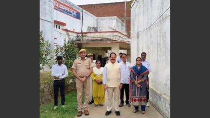 गंगापुर: जिला विधिक सेवा प्राधिकरण ने गंगापुर सिटी उप कारागृह का निरीक्षण कर व्यवस्थाओं का लिया जायजा