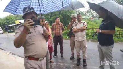 বিশ্বনাথ: বালিচাংত  চৰকাৰী ভূমি দখলমুক্ত কৰাক লৈ জাননী জাৰি চক্ৰ বিষয়াৰ