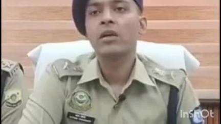 डेरा गोपीपुर: पाकिस्तान के लिए जासूसी करने के आरोप में पकड़े गए संदिग्ध युवक को लेकर एसपी देहरा मयंक चौधरी ने की प्रेस वार्ता
