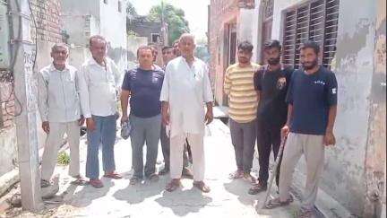 पानीपत: पानीपत के नवादा आर में नाले का गंदा पानी पीने को मजबूर ग्रामीण, लोगों में रोष #jansamsaya