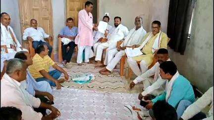 बोध गया: बोधगया में राजद प्रखंड की बैठक सम्पन्न, राम पुकार सिंह बादल तीसरी बार बने प्रखंड अध्यक्ष