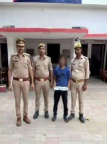 बहराइच: बहराइच कोतवाली देहात पुलिस ने एक अभियुक्त को गिरफ्तार किया, चोरी की एक चैन बरामद