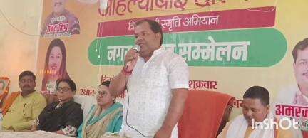 बलिया: अहिल्याबाई त्रिशताब्दी स्मृति वर्ष पर चितबड़ागांव में महिला सम्मेलन का आयोजन