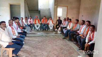 सोनो: रक्सा-औरैया में भाजपा का बूथ सशक्तिकरण अभियान चल रहा है