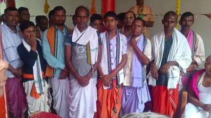 पत्थलगांव: कुड़केल खजरी में अखंड अष्टप्रहरी नाम यज्ञ का आयोजन हुआ