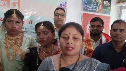 गुन्नौर: कस्बा बबराला में सृजन कार्यशाला और चंडोल नृत्य कला लोकगीतों की प्रस्तुतियों की जानकारी दी ममता राजपूत ने