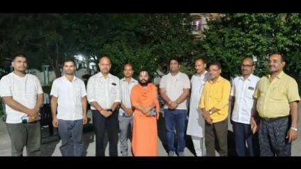 नबीनगर: नवीनगर में 'बाबा बागेश्वर' का लगेगा दिव्य दरबार, स्थल निरीक्षण के साथ बैठक