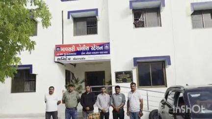 માવસરી પોલીસ સ્ટેશન વિસ્તારમાં ક્રેટા ગાડીનો પીછો કરી LCBએ દારૂ સાથે એકને ઝડપ્યો