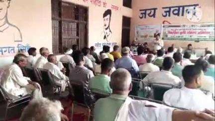 सोनीपत: खेवड़ा गांव सहित विभिन्न गांवों में विकसित कृषि संकल्प अभियान के तहत किसान गोष्ठी का आयोजन