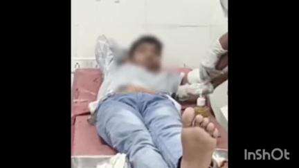 सिरोंज: आरोन रोड पर सड़क हादसे में किशोर हुआ घायल, अस्पताल में भर्ती
