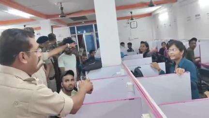 हज़ारीबाग: एसपी ने कोरा थाना क्षेत्र के विभिन्न लॉज व कोचिंग संस्थानों का किया निरीक्षण