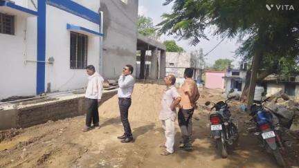 घुघरी: CHC घुघरी के नवनिर्मित भवन में दिख रही दरारें, ग्रामीणों ने लगाए निर्माण कार्य में भ्रष्टाचार के आरोप #jansamasya