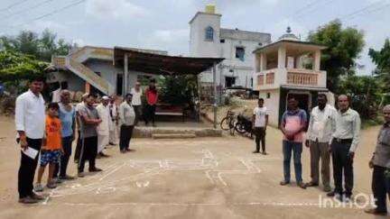 भिवापूर: नक्षी येथे नानाजी देशमुख कृषी संजीवनी योजनेअंतर्गत काढण्यात आली मशाल फेरी