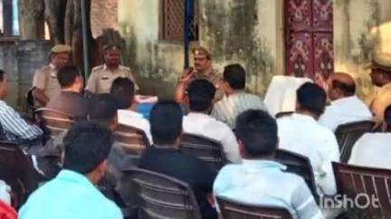 नानपारा: मटेरा थाने में आगामी बकरा ईद पर्व को लेकर पुलिस कमेटी की बैठक हुई