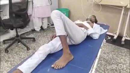 आरा: संदेश बाजार के समीप बाइक गिरने से बाइक सवार घायल, आरा सदर अस्पताल में कराया गया भर्ती