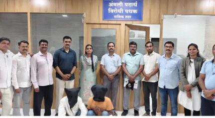 नाशिक: प्रतिबंधित असलेल्या एमडी अमली पदार्थ विक्री करणाऱ्या दोघांना अमली पदार्थ विरोधी पथकाने केली विहितगाव येथे अटक