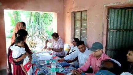 अमरपुर: अमरपुर वार्ड संख्या 9 में आशा बहाली को लेकर आम सभा का आयोजन