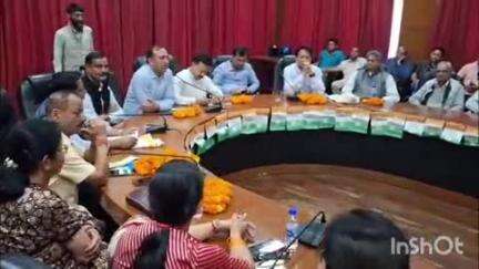 नैनीताल: कांग्रेस की जय हिंद रैली की जोरदार तैयारी, प्रदेश अध्यक्ष करन मेहरा ने पार्टी नेताओं के साथ नैनीताल में की समीक्षा