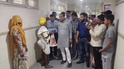 सावर: अजमेर रोड स्थित जिला अस्पताल का केकड़ी विधायक ने किया औचक निरीक्षण, व्यवस्थाओं की ली जानकारी