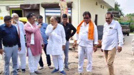 देवास नगर: देवास में अमृत 2 के विकास कार्यों का विधायक और महापौर प्रतिनिधि ने किया निरीक्षण