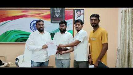 ధర్మారం: గోరక్ష చట్టాలను కఠినంగా అమలు చేయాలని కోరుతూ తహశీల్దార్ కు వినతి పత్రం..
