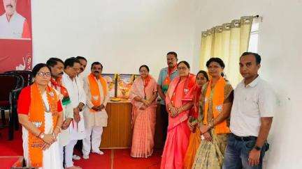 सिवनी: रानी अहिल्याबाई होलकर की 300वीं जयंती पर भाजपा कार्यालय में 'महिला जनप्रतिनिधि सम्मेलन' का हुआ आयोजन