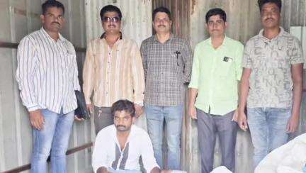 आष्टी: कडा येथे दोनशे लिटर ताडी पकडली