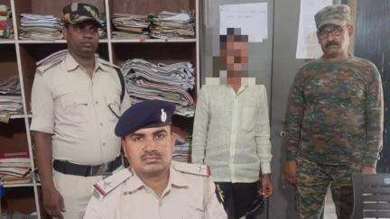 डोभी: नावाडीह पुलिस ने कोर्ट के एक मामले में एक वारंटी को गिरफ्तार कर जेल भेजा