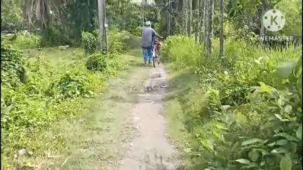 কুলপি: নিশ্চিন্তপুর বটতলার বেহাল রাস্তা সাধারণ মানুষের চলাচল করতে  সমস্যা  হচ্ছে নিত্যদিন#jansamasya