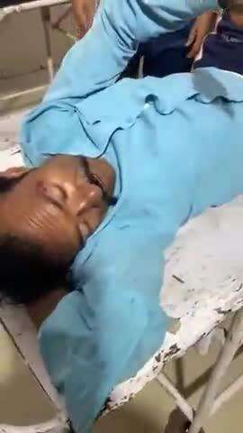 टीकमगढ़: घुवारा के पास क्रेन मशीन की टक्कर से एक व्यक्ति घायल, पैर में आई गंभीर चोट