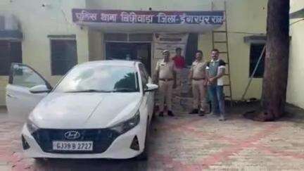 बिछीवाड़ा: पुलिस ने गश्त के दौरान मालमाथा गांव में कार से गुजरात तस्करी करते 35 कार्टन शराब की जब्त, 2 तस्कर मौके से फरार