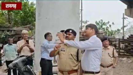 रायगढ़: रायगढ़ में यातायात व्यवस्था सुधारने के लिए आरपीएफ, नगर निगम और ट्रैफिक पुलिस ने माल धक्का सड़क का किया निरीक्षण