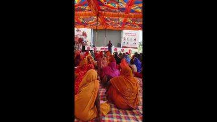 आंदर: पतार व बिजूलिया गांव में महिला संवाद कार्यक्रम, महिलाओं को किया गया जागरूक