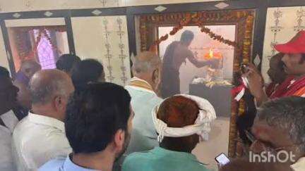 ಮುಂಡಗೋಡ: ಭದ್ರಾಪುರ ತಾಂಡಾದ ಸಂತ ಶ್ರೀ ಸೇವಾಲಾಲ್ ಮತ್ತು ಶ್ರೀ ಮರಿಯಮ್ಮ ದೇವಿ ದೇವಾಲಯದ ಪ್ರತಿಷ್ಠಾಪನಾ ಕಾರ್ಯಕ್ರಮದಲ್ಲಿ ಶಾಸಕ ಹೆಬ್ಬಾರ್ ಭಾಗಿ