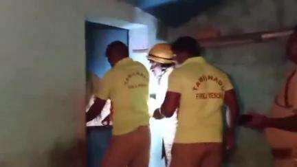 சாத்தான்குளம்: விஜயராமபுரம் பகுதியில் வீட்டில் இருந்த கடந்தை கூடு அழிப்பு