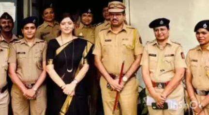 नाशिक: नाशिक शहरातील महिला सुरक्षा विशेष 'भरोसा' शाखेला महिला आयोगाच्या अध्यक्ष रूपालीताई चाकणकर यांची भेट