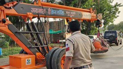 दलौदा: अफजलपुर में मिली चमत्कारी मूर्ति मकरण बालाजी की, पुरातत्व विभाग और अफजलपुर थाना प्रभारी पहुंचे