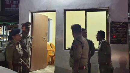 मछलीशहर: चुंगी चौराहा पुलिस बूथ का निरीक्षण एसपी ने किया