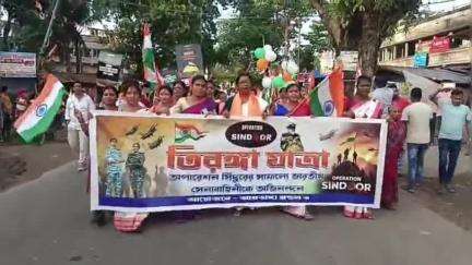 বারাসাত ১: 'অপারেশন সিঁদুর' পাকিস্তানের যোগ্য জবাব: দত্তপুকুরে বিজেপি নেতা ষষ্ঠী সরদার