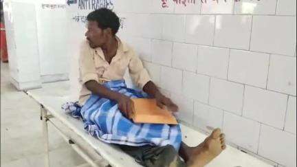 गिरिडीह: गांडेय थाना क्षेत्र के बेलाटांड़ में सड़क दुर्घटना, एक व्यक्ति घायल, अस्पताल से धनबाद रेफर