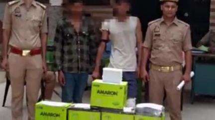 कोल: थाना बन्नादेवी पुलिस ने बैटरी चोरी का किया खुलासा, 2 शातिर चोरों को किया गिरफ्तार, 30 बैटरी बरामद