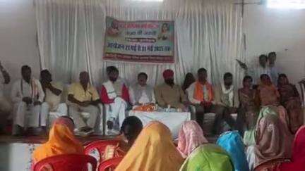 अभनपुर: अभनपुर में शुक्रवार को माता अहिल्या बाई होलकर की 300वीं जयंती मनाई गई, विधायक इंद्र कुमार साहु रहे शामिल