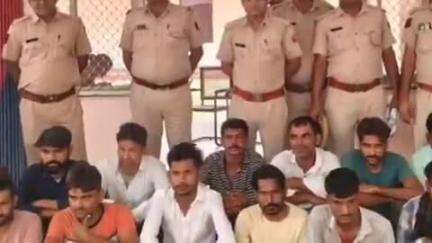 टोंक: टोंक पुलिस ने एरिया डोमिनेशन अभियान के तहत 24 घंटे तक लगातार की कार्यवाही