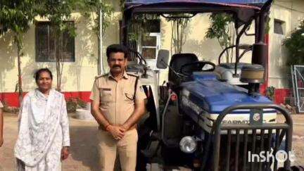 राघोगढ़: डोंगर गांव से चोरी ट्रैक्टर विजयपुर पुलिस ने पालिका बाजार से बरामद किया, बदमाश ट्रैक्टर छोड़कर भागा